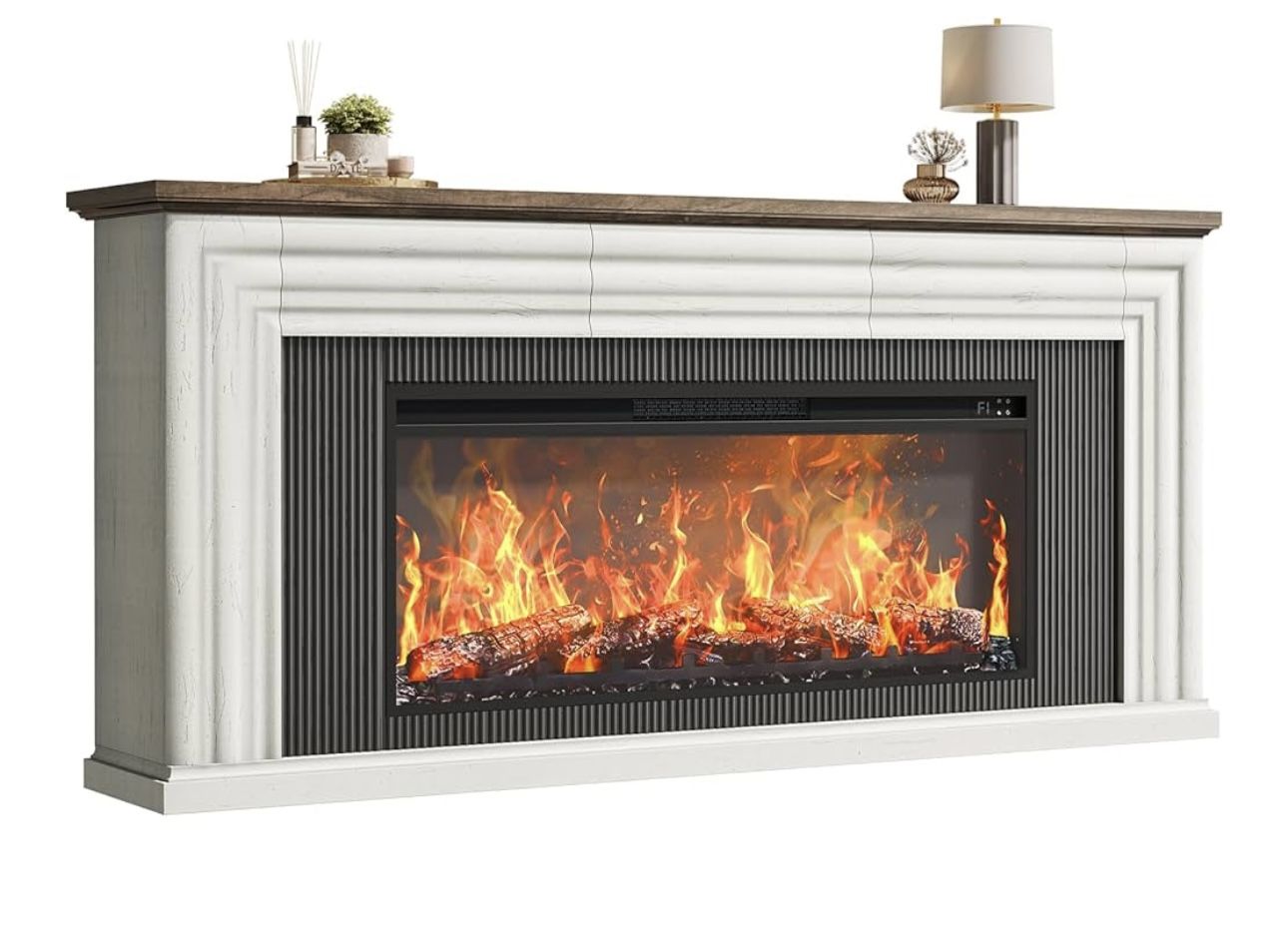 Fireplace With TV Stand 