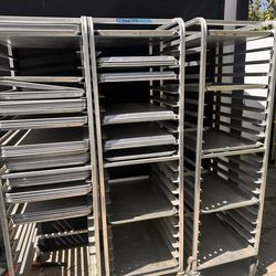 Commercial Sheet Pan Racks + 69 Baking Sheets – Restaurant Equipment
