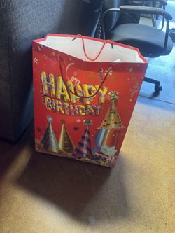 Birthday gift bags