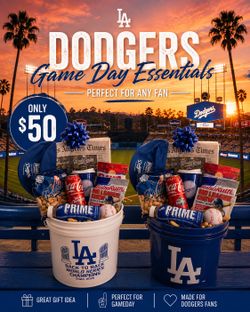 🎁  Dodgers World Series Gift Basket