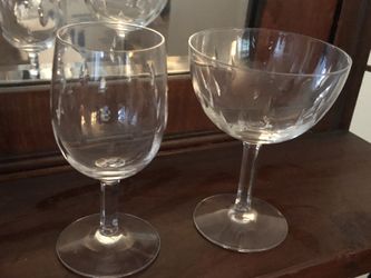 Antique Crystal glasses