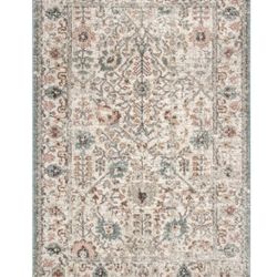 Vintage Floral Rug