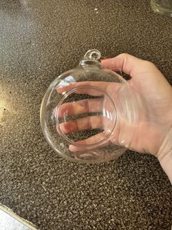 Hanging Glass Terrarium Globes - Set Of 4