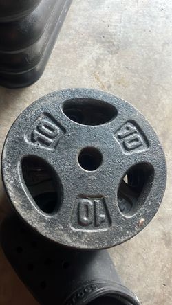 4x 10lb and x2 2.5 lbs