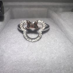 Diamond Disney Minnie Mouse Ring 