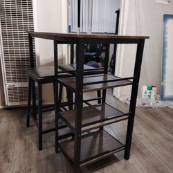 Bar Stool Dining Table