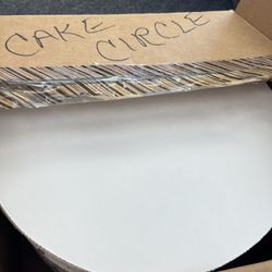 44 brand new 12 inch cake circles 