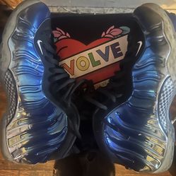 Nike FoamPosit One Blue Mirror 