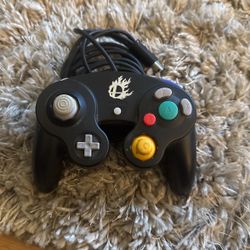 Nintendo Super Smash Bros. Black Classic Gamecube Controller