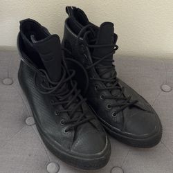 Black/ Black; Converse, Chuck Taylor; Men’s 11.5