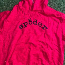 Spider Hoodie Red VVS