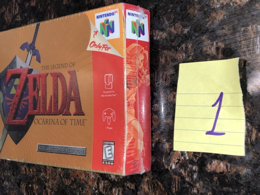 The Legend of Zelda: Ocarina of Time - Wata 9.4 A++ Sealed, Lot #93050