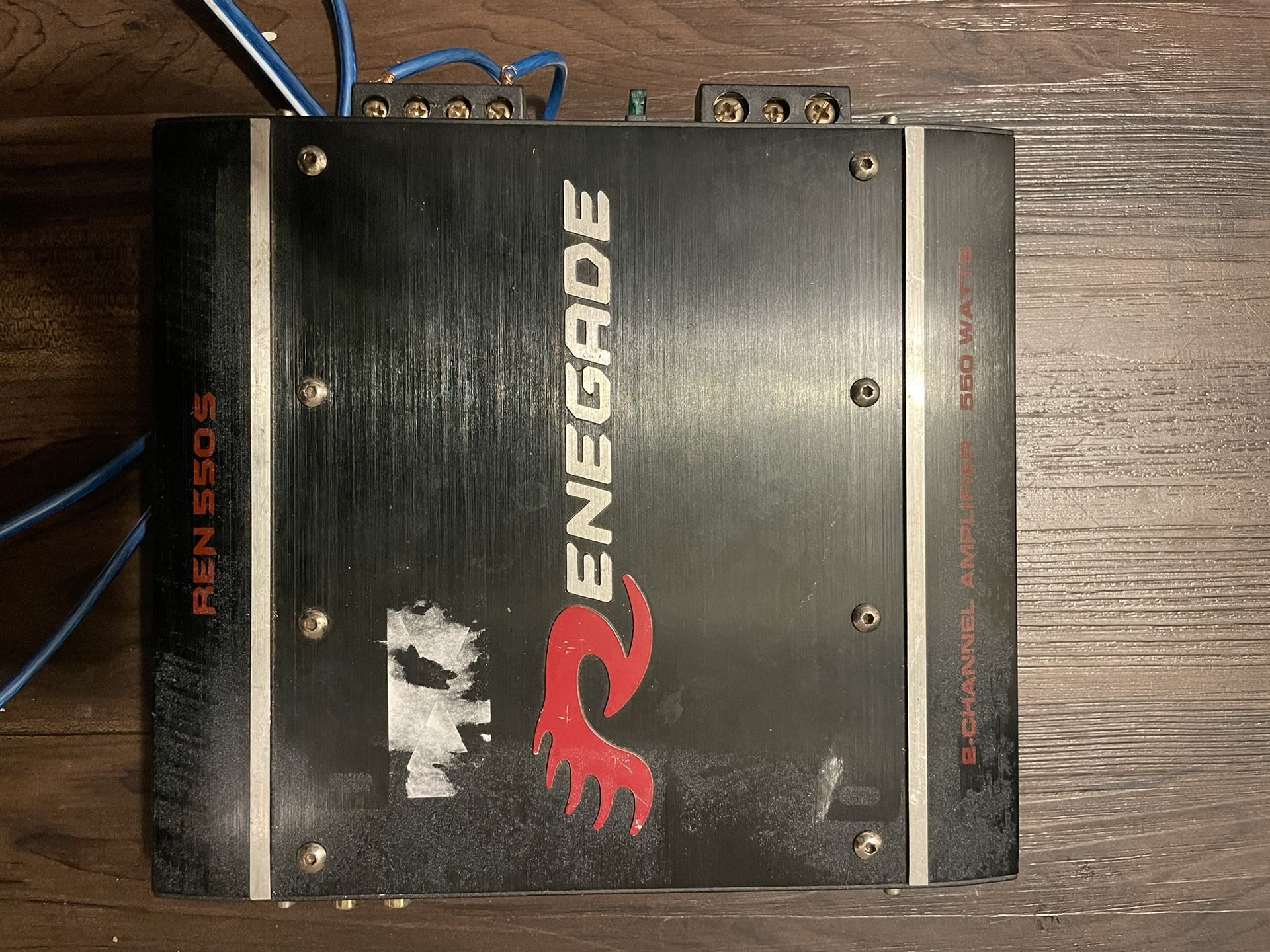 car amplifier renegade 550 watts