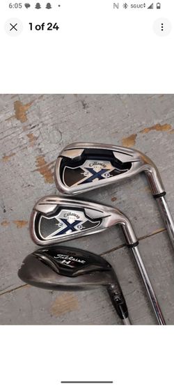 Callaway X-20 7 Iron/Callaway X-20 4 Iron Titleist 21
