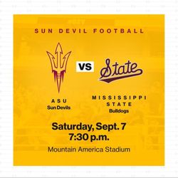 ASU V. Mississippi football 9/6