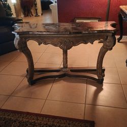 Sofa Table With marble Top