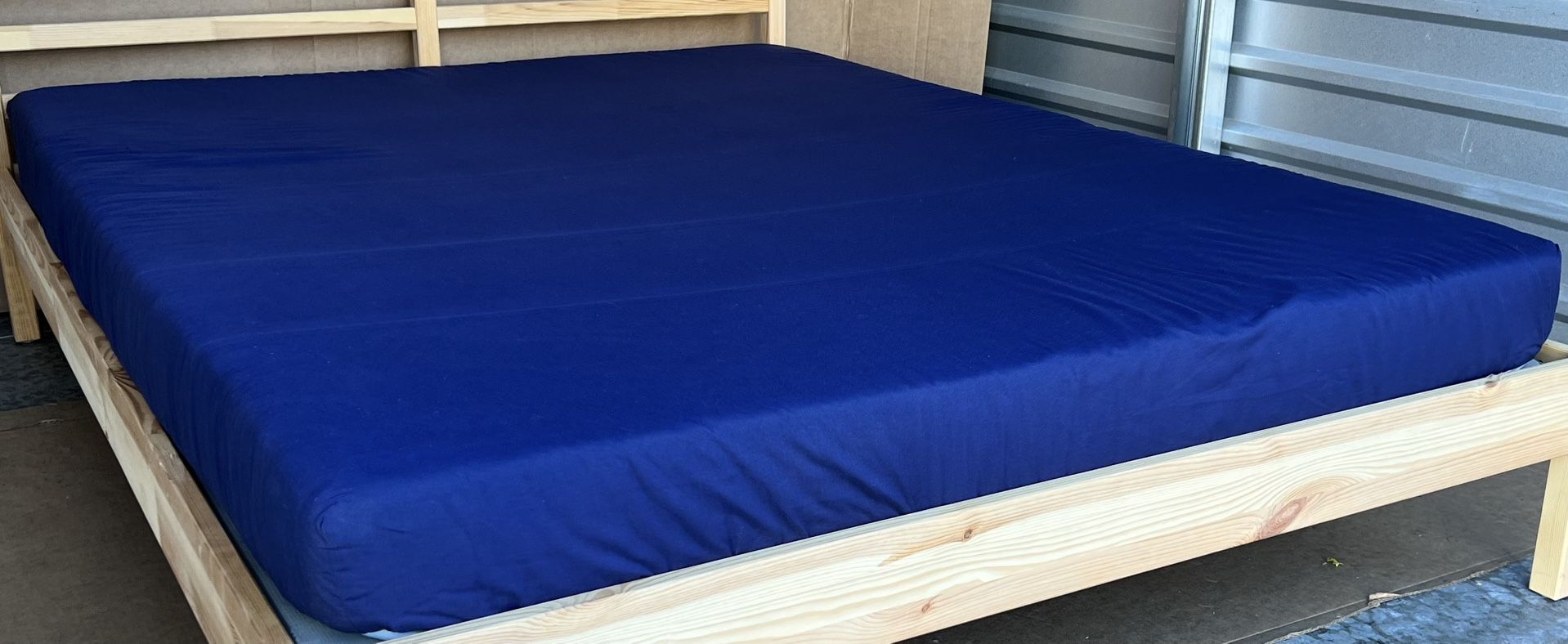 Queen Size Blue Foam Mattress (Mattress Only)