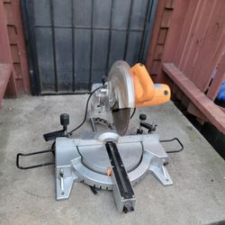 Chicago  12 in. Dual-Bevel Sliding Compound Miter Saw with Laser