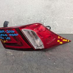 2017-2015-2016 LEXUS IS 300 LEFT SIDE TAILLIGHT OEM #9297