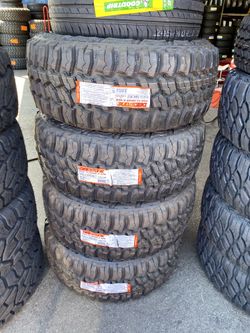 33x12.50R20 - $829 All 4 Installed Balanced