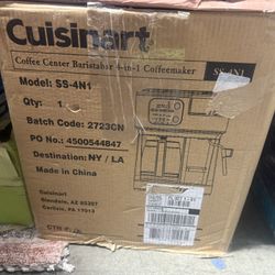 Cuisinart Coffee Center Barista Bar 4-in-1 Coffee Maker, New, SS-4N1