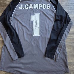 Nike Pumas UNAM Jorge Campos Custom Longsleeve GK Futbol Soccer Jersey Mens Size Large