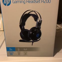 HP gaming headset H 200