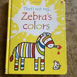 That’s It My Zebra’s Colors Book 