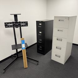File Cabinets TV Stand presentation Stand