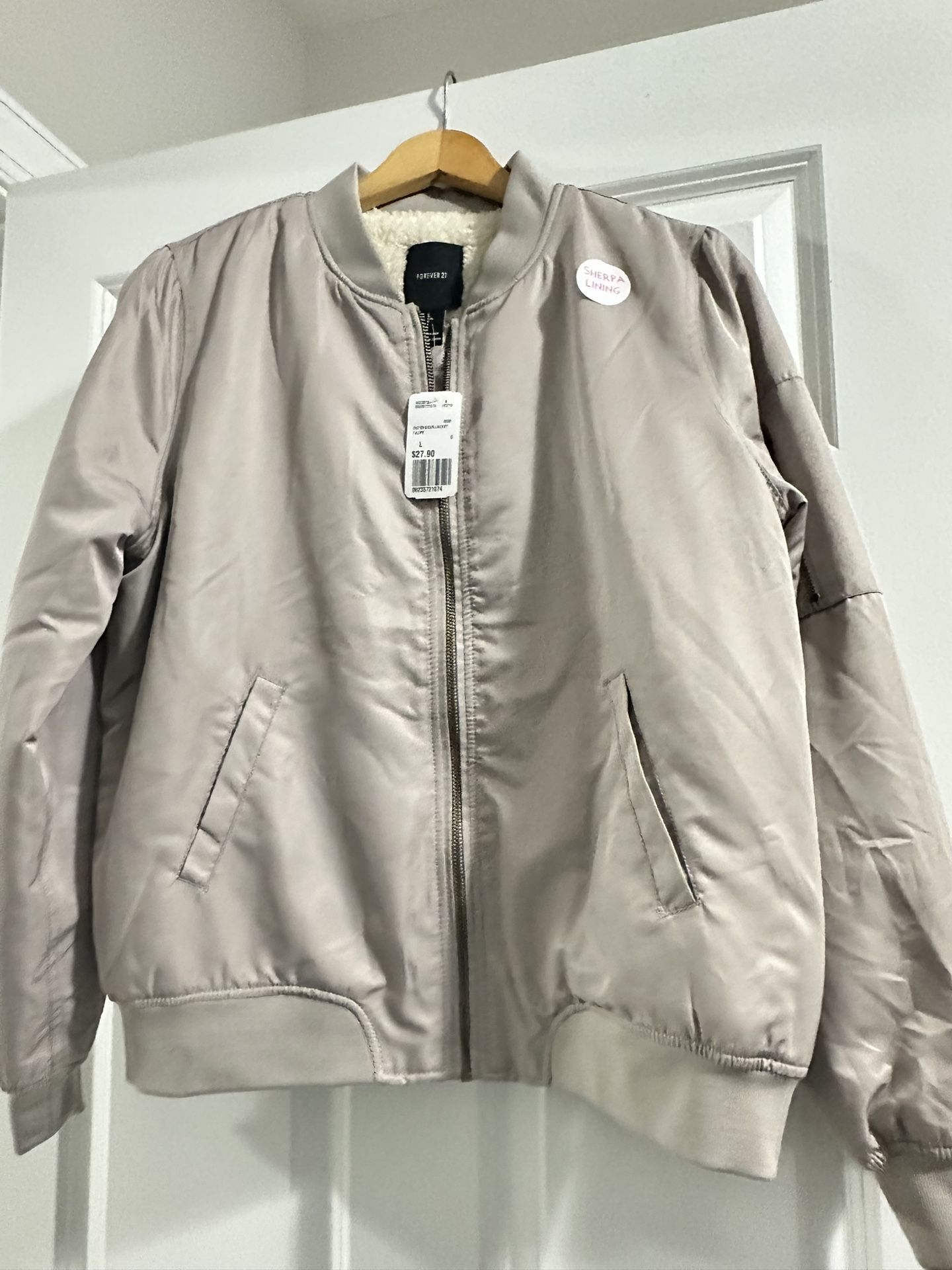 Brand New Sherpa Lining Women’s Large $16.99