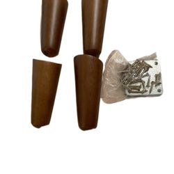 Kculehtlla Wooden Furniture Legs 4 Pieces 