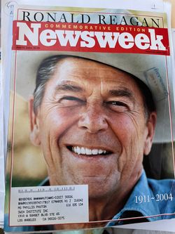 Ronald Reagan on Newsweek 2004