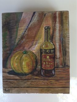 Wood block art $75.00 CASH, TEXT FOR PRICES.