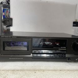 Technics RS-BR465 Stereo Cassette Deck Dolby B/C/HX Pro Auto Reverse