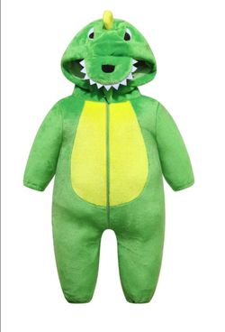 2t-3t green dinosaur costume