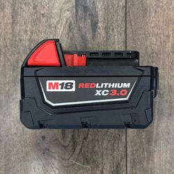 Milwaukee XC3.0 M18 RedLithium Battery