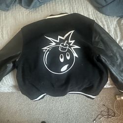 hundreds bomber jacket leather