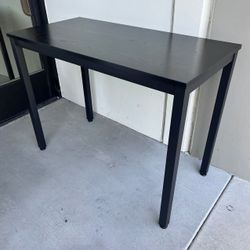 New In Box 40x20x30 Inch Tall Study Writing Office Computer Desk All Black Color Furniture