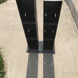 2 Laser line CD Holder Stands