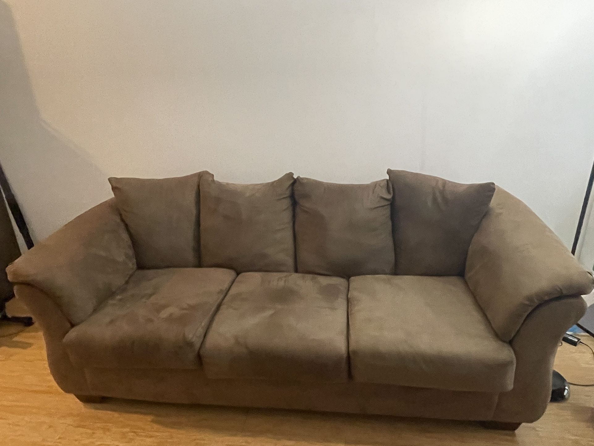Two Pair Of Couches 