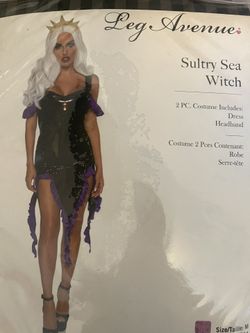 Sexy Ursula, Sultry Sea Witch Costume