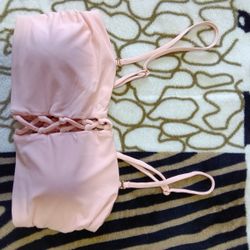 Cute Pink Bikini Top