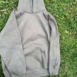 BRAND NEW ESSENTIALS DESERT GREEN HOODIE