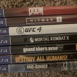 PS4 Game Lot 