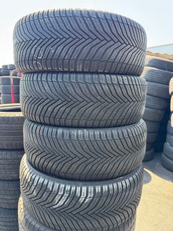 245-50r20 Michelín tires en excelentes condiciones de vida las 4