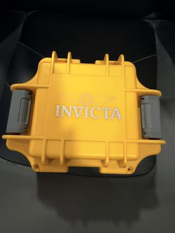 Invicta Men’s Chronograph Watch w/ Original Yellow Case