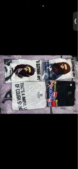 Bape x  lotta cough syrup