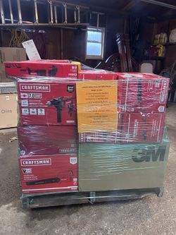 MSRP: $1918 Lowe’s 60% Shelf Pull And 40% Inspected Returns Pallet 