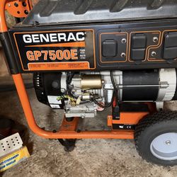 GENERAC 7500E Generator