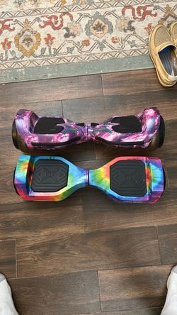 Two Hoverboards, no chargers included